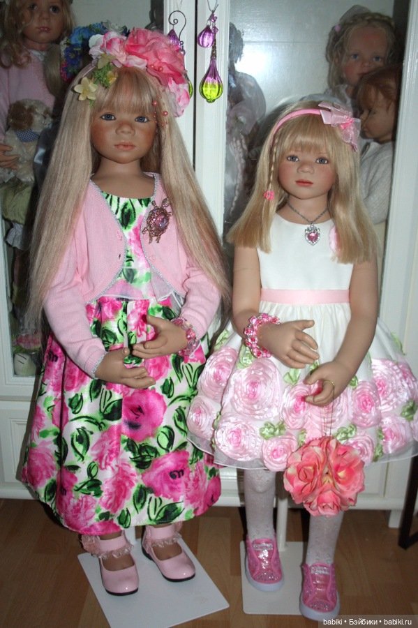 Тира и Моня - продолжение. Коллекционные куклы от Annette Himstedt (фото 9)