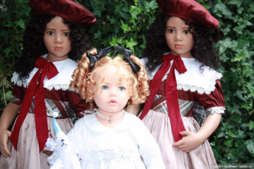 Две Кандиды и Барбел. Коллекционные куклы от Hildegard Gunzel (фото 9)