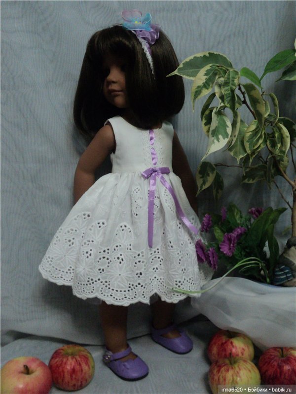 Просто платьица — Одежда и обувь для кукол своими руками: фото (фото 4)