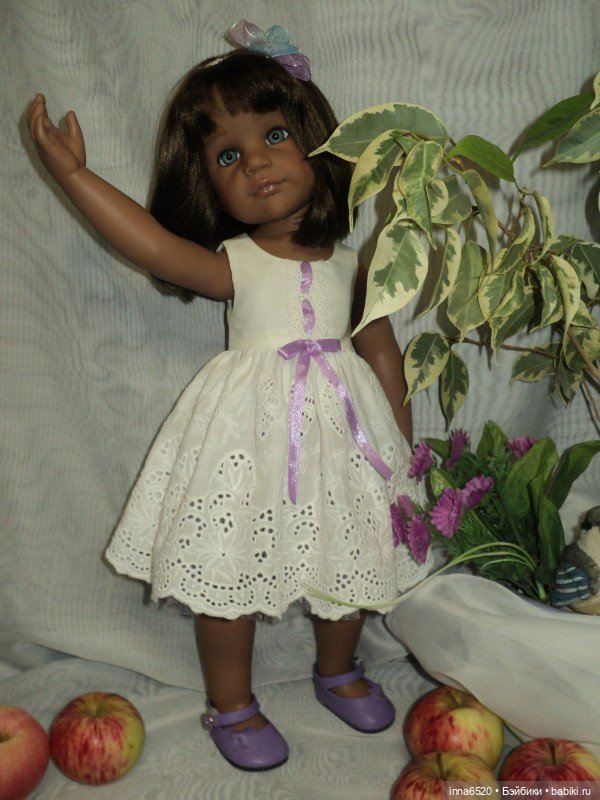 Просто платьица — Одежда и обувь для кукол своими руками: фото (фото 7)