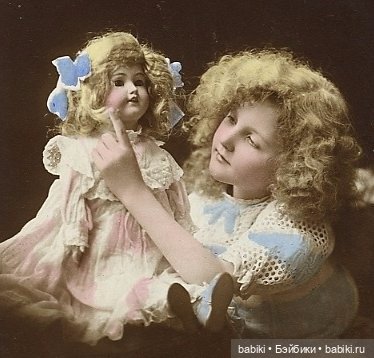 Старый фотоальбом. Девочки и куклы - продолжение (фото 6)