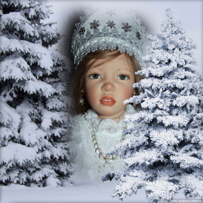 Зимняя сказка — Куклы Zawieruszynski (Заверужински): винил (фото 6)