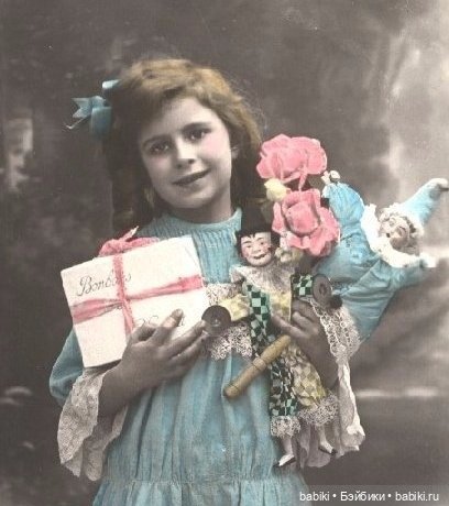 Старый фотоальбом. Девочки и куклы - продолжение