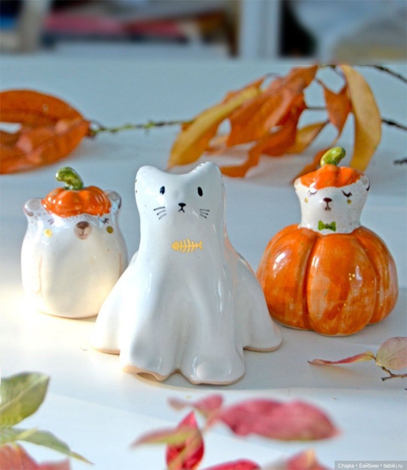 MrsBiscuitArt - Авторские керамические статуэтки (фото 9)