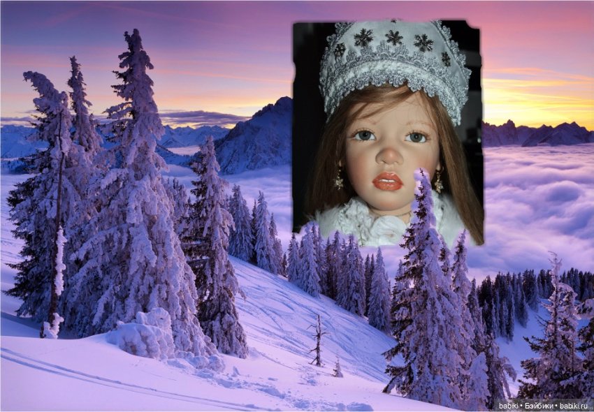 Зимняя сказка — Куклы Zawieruszynski (Заверужински): винил (фото 5)