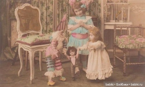 Старый фотоальбом. Девочки и куклы - продолжение (фото 2)