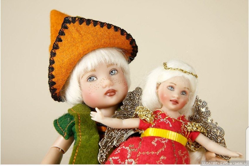 Образы литературных героев в куклах Хелены Киш. Часть 6