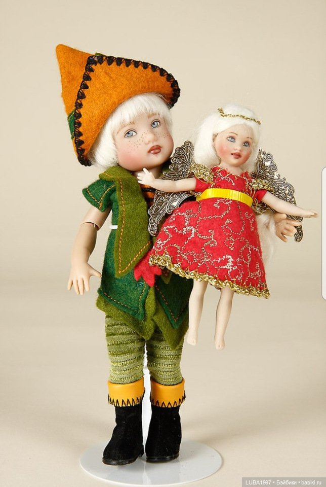 Образы литературных героев в куклах Хелены Киш. Часть 6