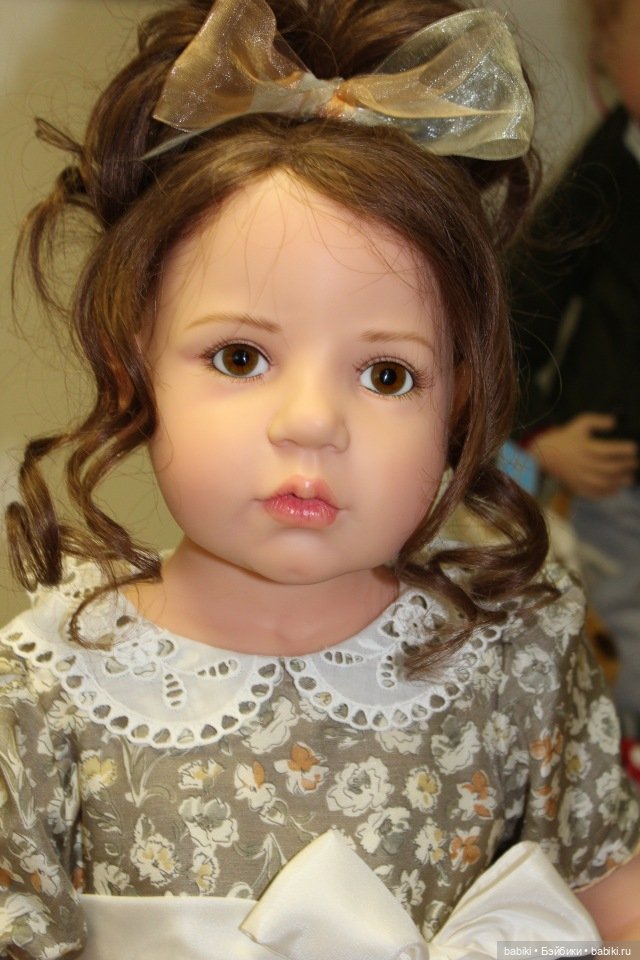 Пасхальная встреча в магазине кукол Гюнзел 2017. Фарфор в воске, WOP