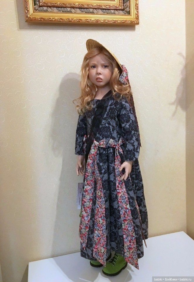 О чем задумалась Mafalda. Коллекционная кукла компании Zwergnase (фото 4)