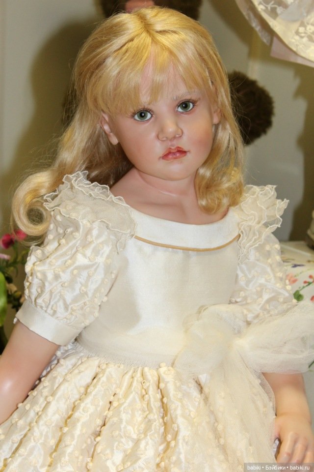 Пасхальная встреча в магазине кукол Гюнзел 2017. Фарфор в воске, WOP