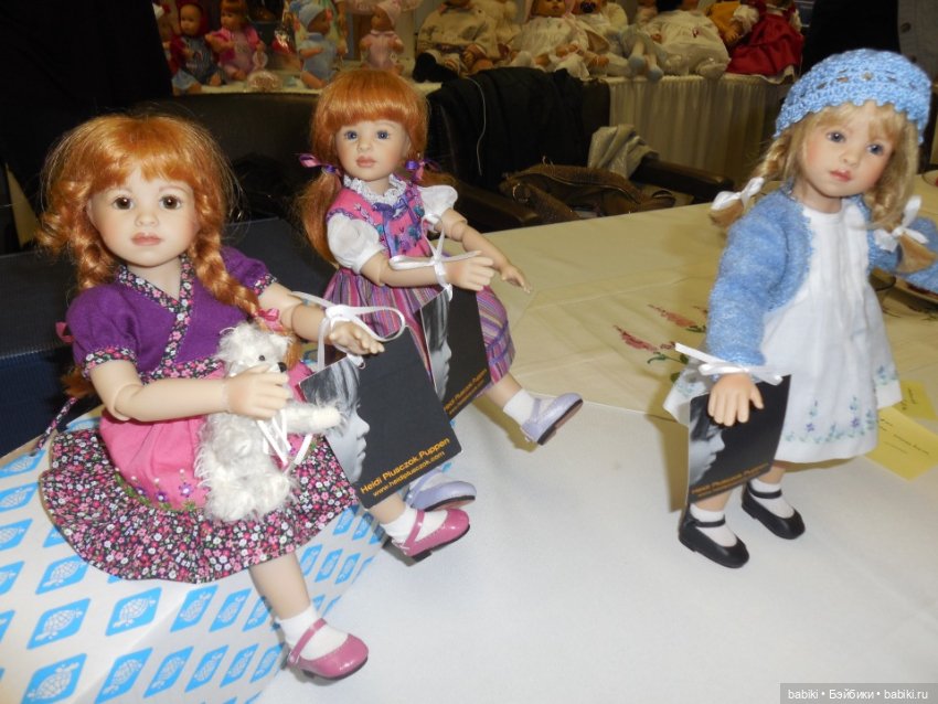 Пасхальная встреча в магазине кукол 2017. Мини Плюшечки и другие