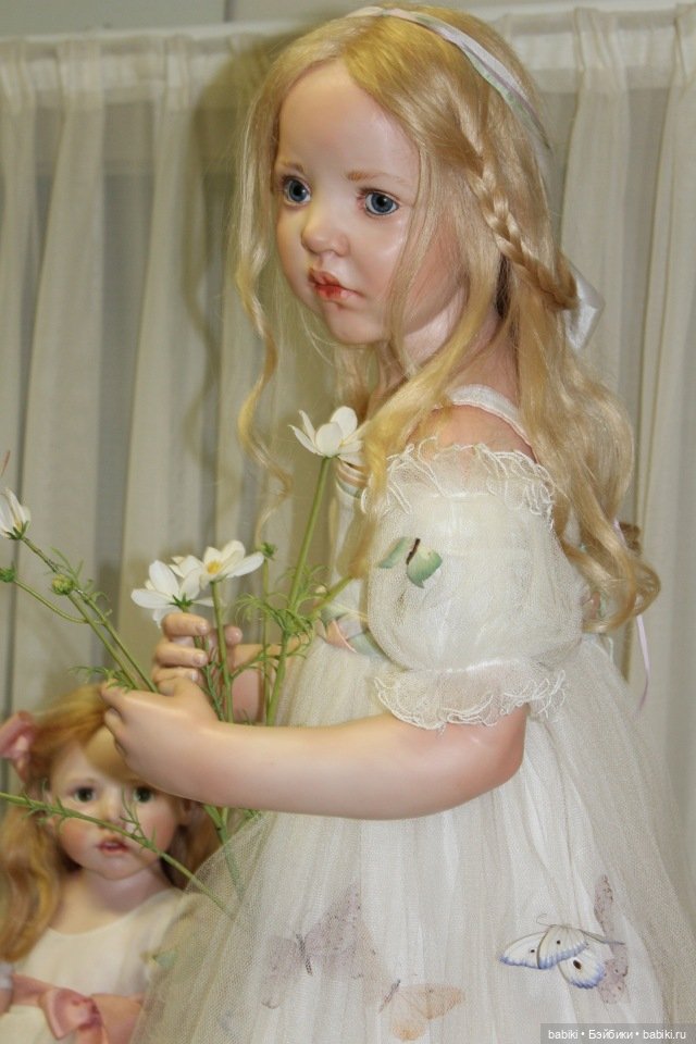 Пасхальная встреча в магазине кукол Гюнзел 2017. Фарфор в воске, WOP