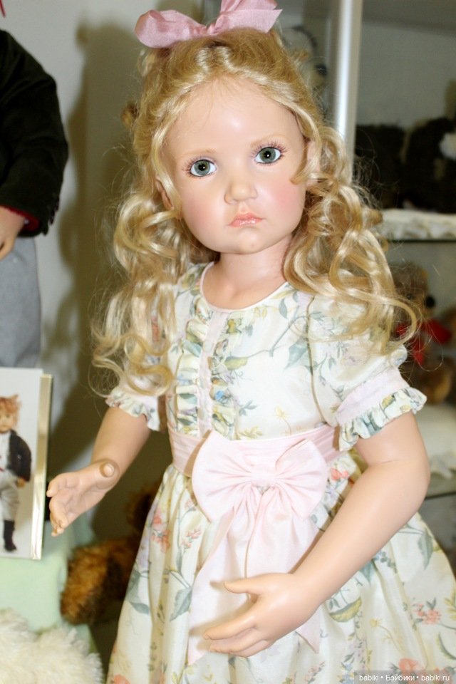 Пасхальная встреча в магазине кукол Гюнзел 2017. Фарфор в воске, WOP