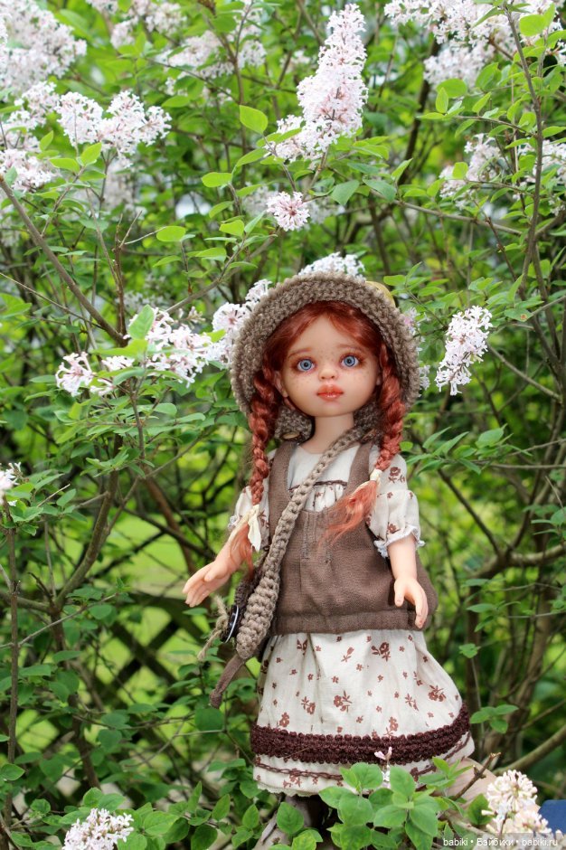 Весеннее настроение с Энн Ширли. Куколка ООАК от Паола Рейна (фото 2)