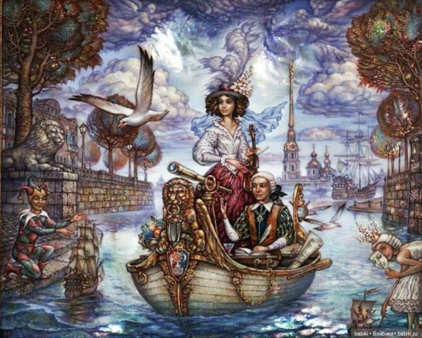 Мастера Федоскино: Сергей Князев. Картины, Лаковая миниатюра и видео (фото 9)