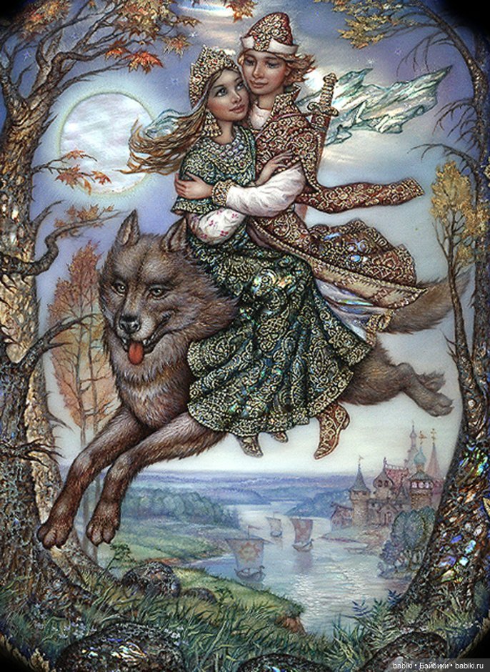 Мастера Федоскино: Сергей Князев. Картины, Лаковая миниатюра и видео (фото 3)