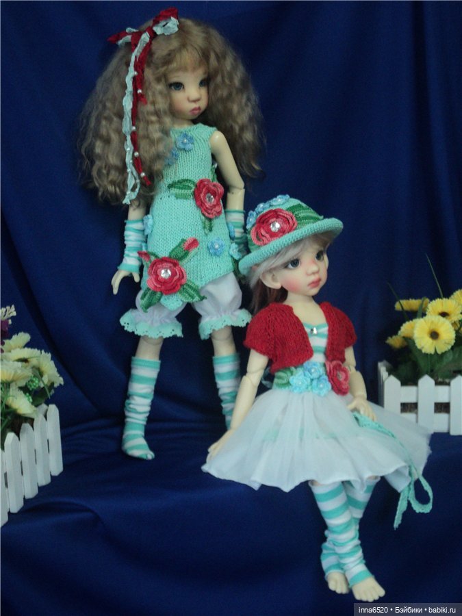 Комплект одежды "Цветочная Фантазия"