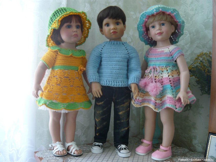 Наша милая троица — Домашние коллекции кукол: фото собраний (фото 8)