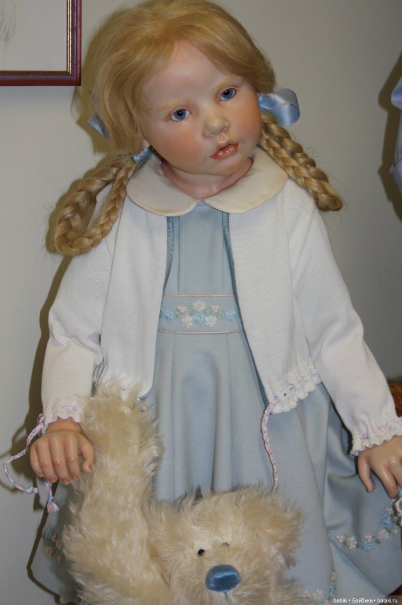 Desiree из новой коллекции 2016 года фарфор покрытый воском (WOP) и другие фарфоровые куклы от Hildegard Gunzel. Часть третья (фото 7)