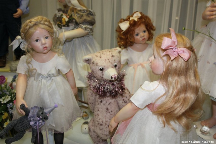 Desiree из новой коллекции 2016 года фарфор покрытый воском (WOP) и другие фарфоровые куклы от Hildegard Gunzel. Часть третья