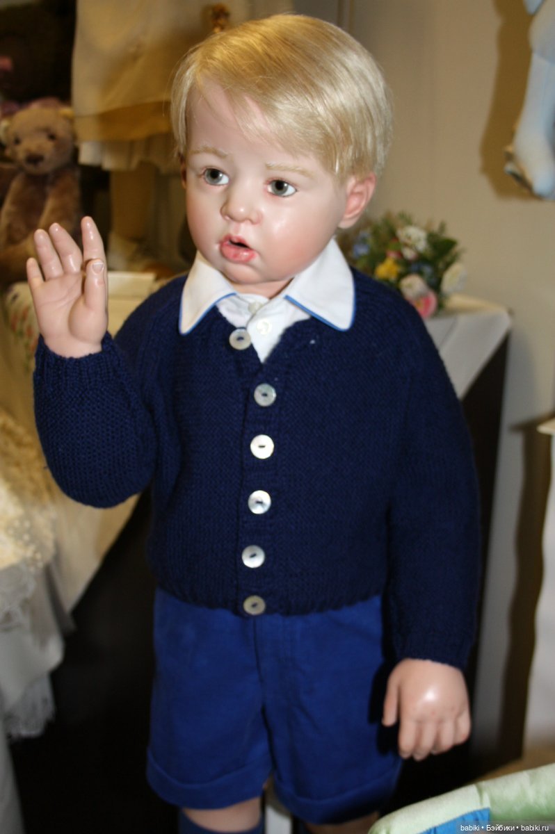 Desiree из новой коллекции 2016 года фарфор покрытый воском (WOP) и другие фарфоровые куклы от Hildegard Gunzel. Часть третья (фото 8)