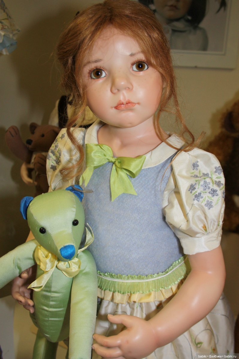 Desiree из новой коллекции 2016 года фарфор покрытый воском (WOP) и другие фарфоровые куклы от Hildegard Gunzel. Часть третья (фото 9)