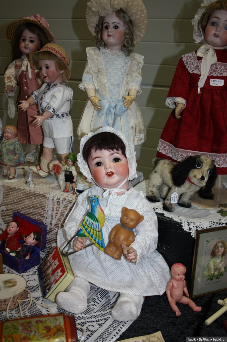 Весенняя выставка кукол и мишек Тедди в Роттердаме. Poppen en Berenbeurs Rotterdam 2016. Видео репортаж. Окончание (фото 4)