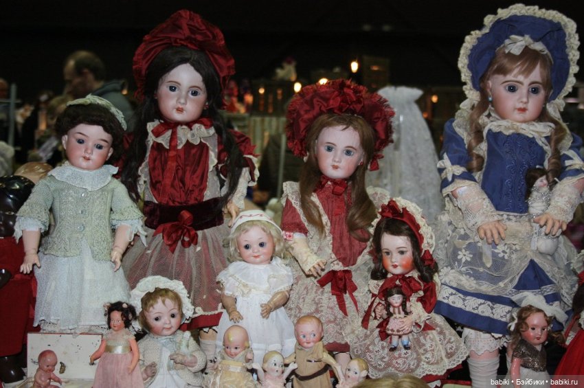 Весенняя выставка кукол и мишек Тедди в Роттердаме. Poppen en Berenbeurs Rotterdam 2016. Часть вторая (фото 7)