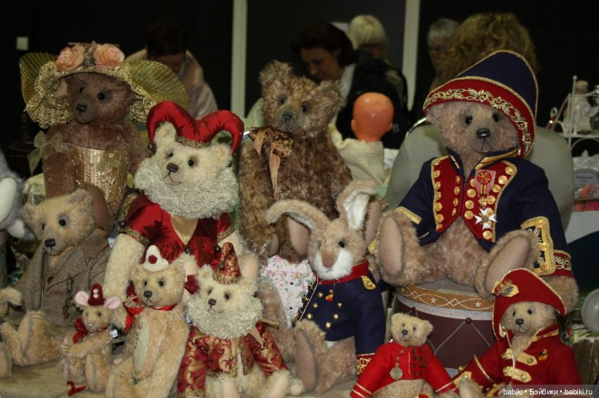 Весенняя выставка кукол и мишек Тедди в Роттердаме. Poppen en Berenbeurs Rotterdam 2016. Часть вторая