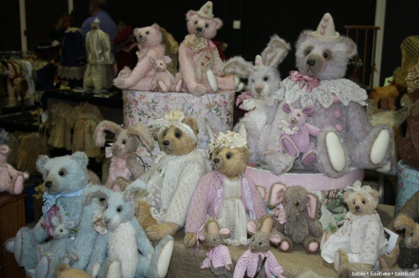 Весенняя выставка кукол и мишек Тедди в Роттердаме. Poppen en Berenbeurs Rotterdam 2016. Часть вторая (фото 10)