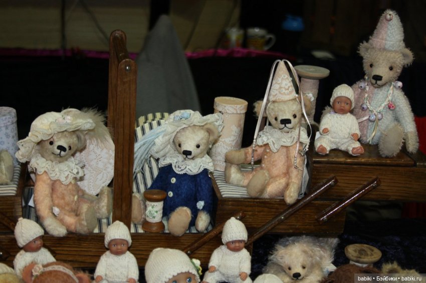 Весенняя выставка кукол и мишек Тедди в Роттердаме. Poppen en Berenbeurs Rotterdam 2016. Видео репортаж. Окончание (фото 5)