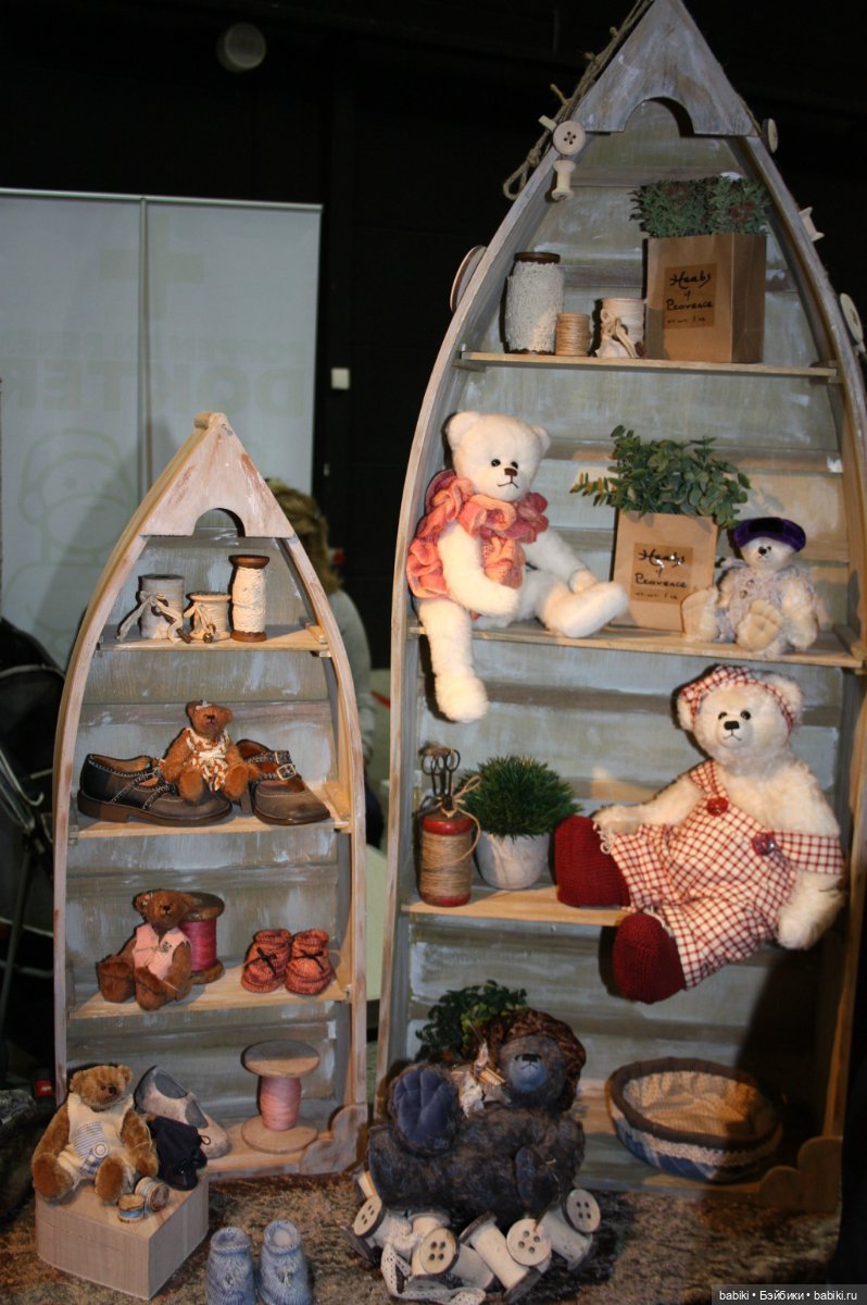 Весенняя выставка кукол и мишек Тедди в Роттердаме. Poppen en Berenbeurs Rotterdam 2016. Видео репортаж. Окончание (фото 7)