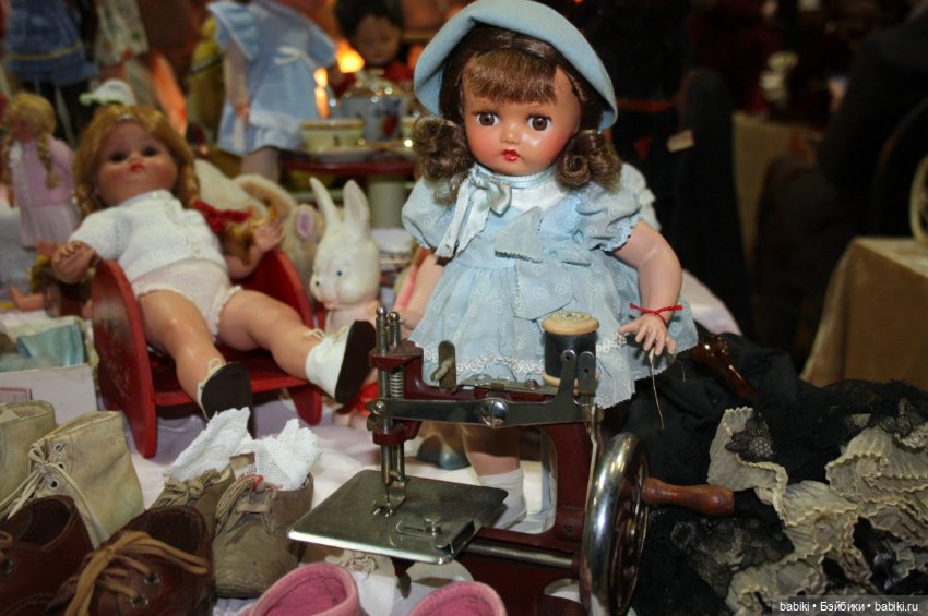 Весенняя выставка кукол и мишек Тедди в Роттердаме. Poppen en Berenbeurs Rotterdam 2016. Часть вторая