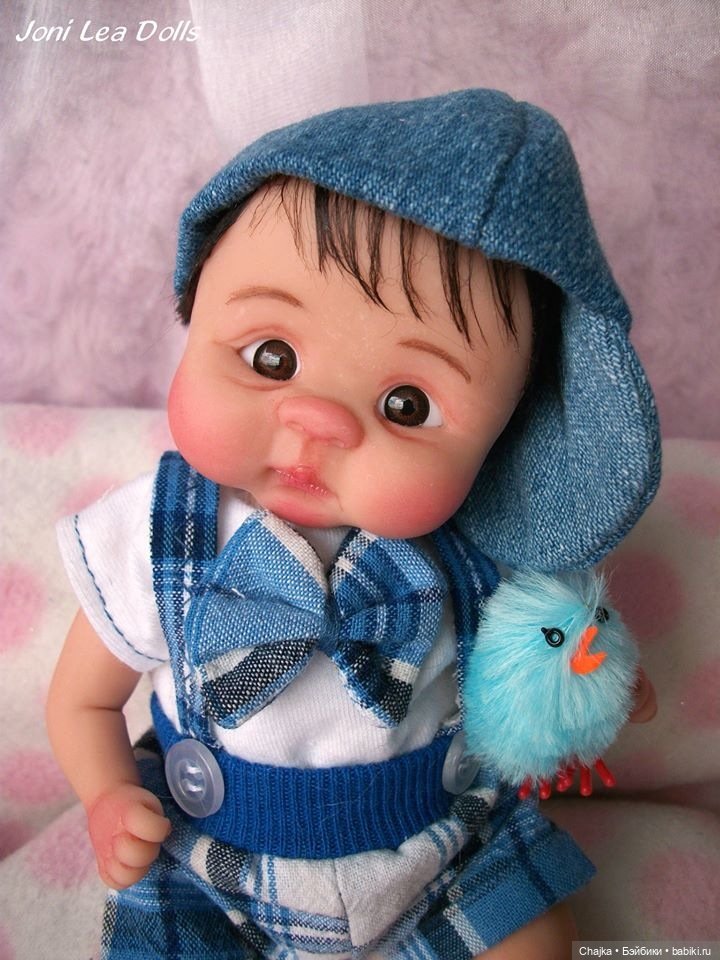 Авторские куклы дети из полимерной глины от Joni Lea - ч.15 (фото 6)
