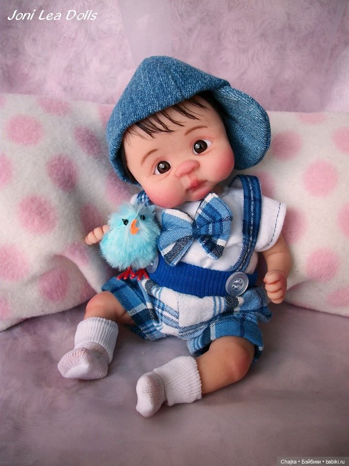 Авторские куклы дети из полимерной глины от Joni Lea - ч.15 (фото 5)