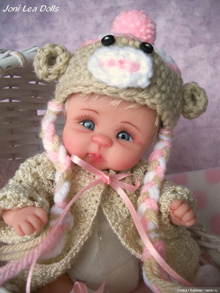 Авторские куклы дети из полимерной глины от Joni Lea - ч.15