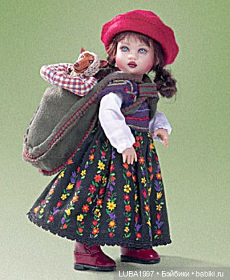 Образы литературных героев в куклах Хелены Киш. Часть 1