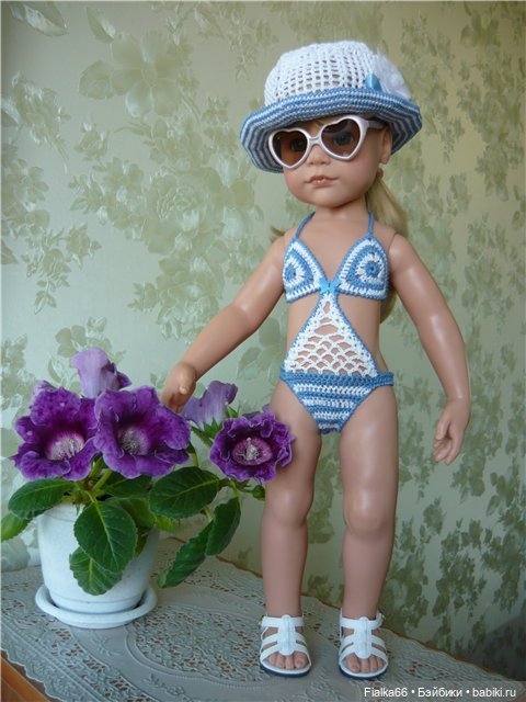 Подготовка к лету.Летний наряд для кукол Готц (фото 5)