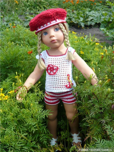 Подготовка к лету.Летний наряд для кукол Готц (фото 2)