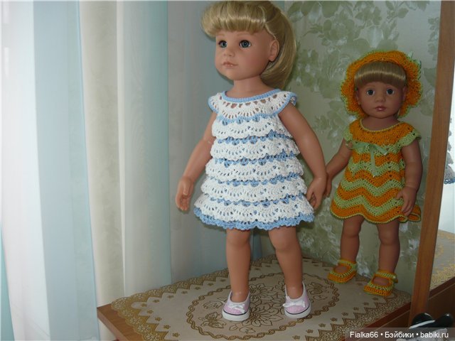 Мои вязалочки для куколок Готц (фото 6)