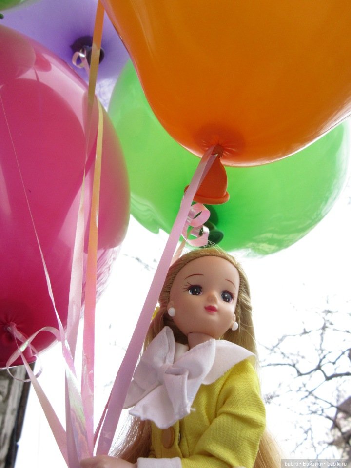 Шарики в честь праздника — Куклы Takara Tomy (Такара): Licca (Ликка) (фото 5)