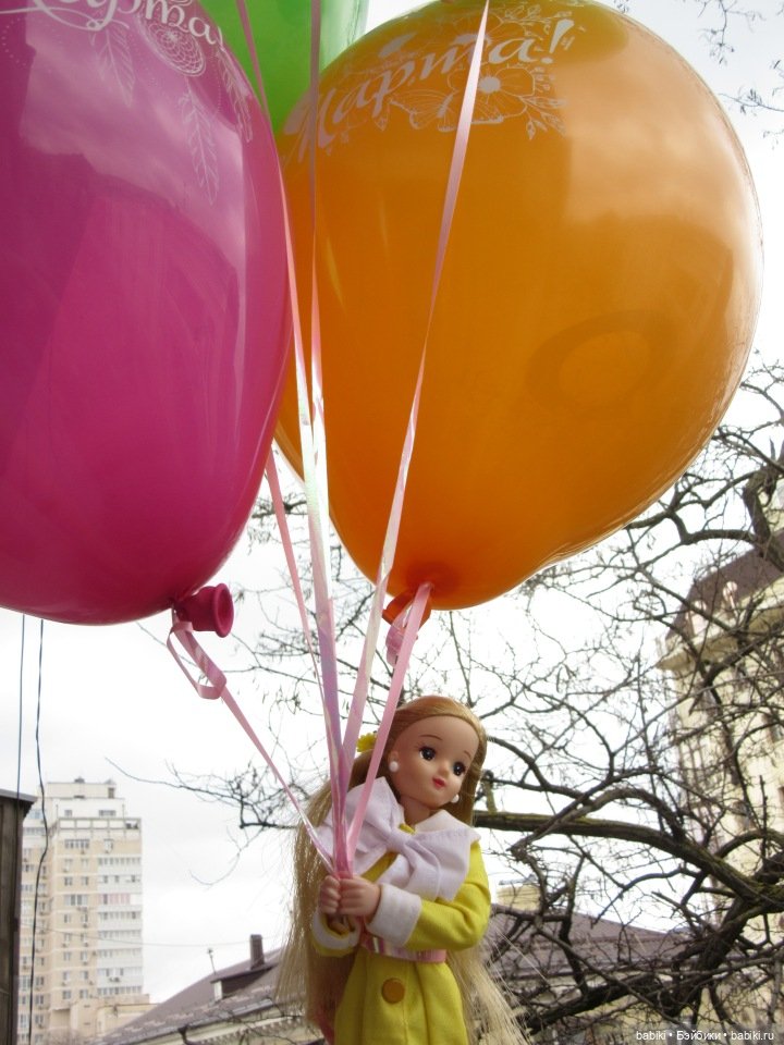 Шарики в честь праздника — Куклы Takara Tomy (Такара): Licca (Ликка) (фото 4)