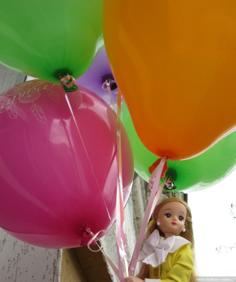 Шарики в честь праздника — Куклы Takara Tomy (Такара): Licca (Ликка) (фото 2)