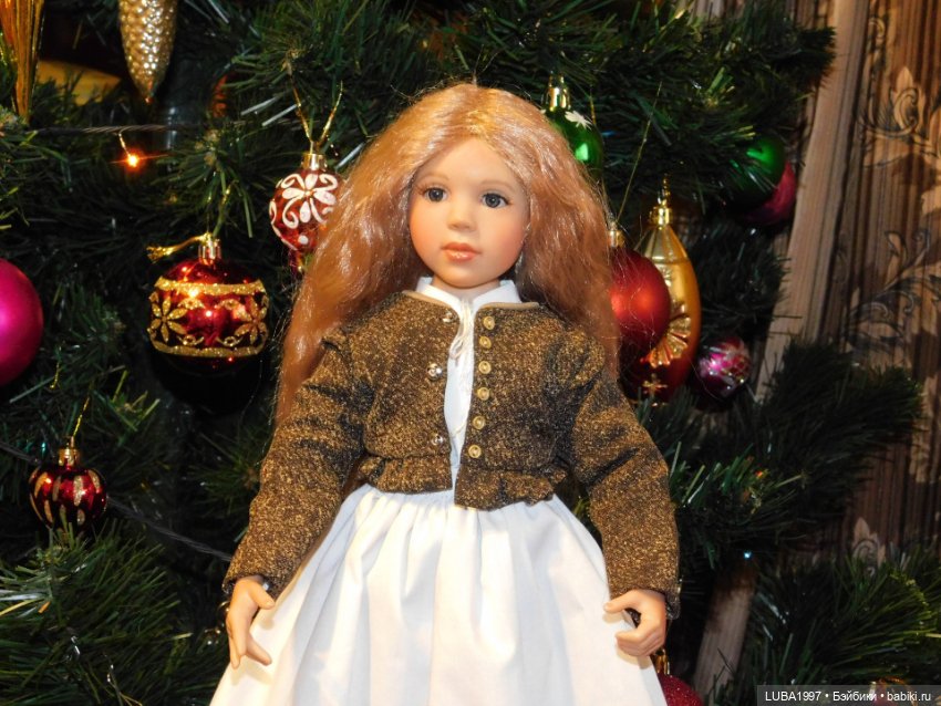 Мои девочки у Рождественнской елки (фото 10)