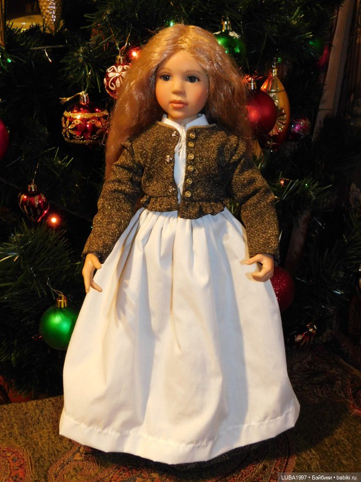 Мои девочки у Рождественнской елки