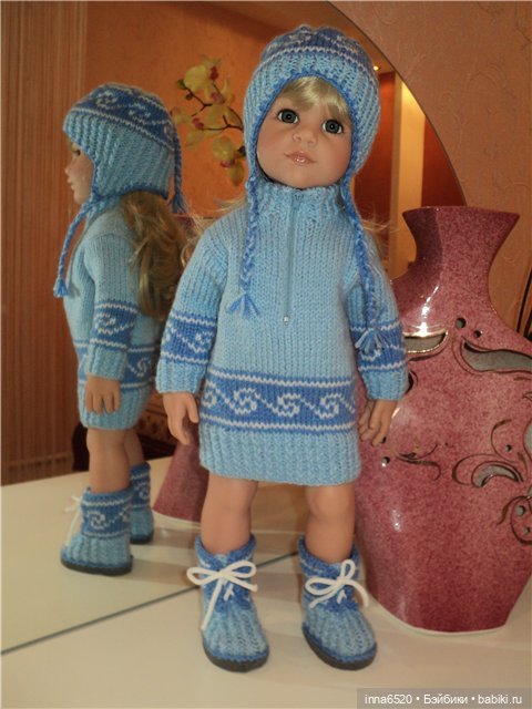 А у нас обновки! Наши кукольные наряды (фото 3)