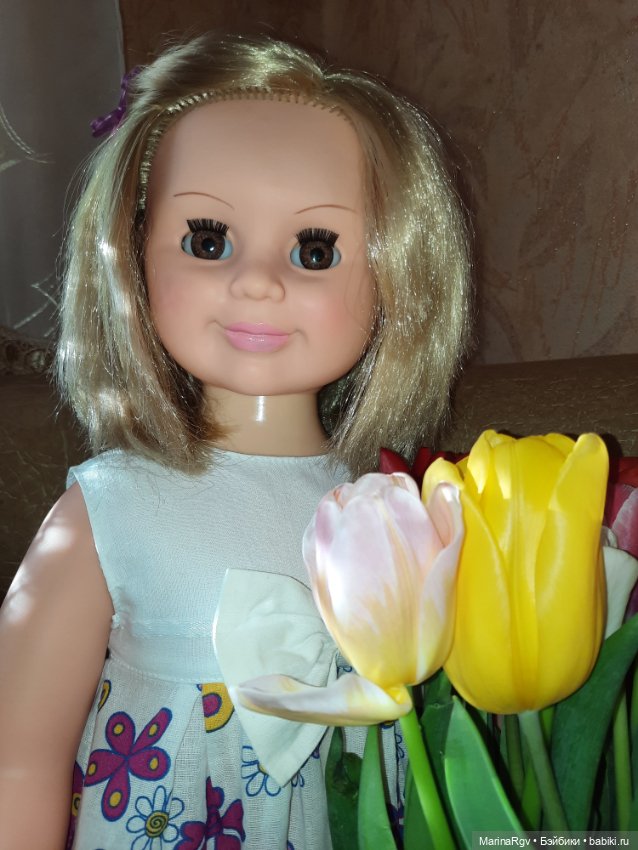 Просыпайся, я тебе куклу принёс! Милана фабрики "Весна" (фото 9)