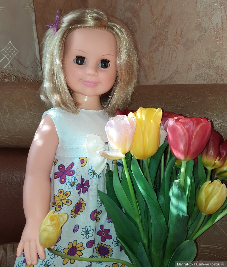 Просыпайся, я тебе куклу принёс! Милана фабрики "Весна" (фото 4)