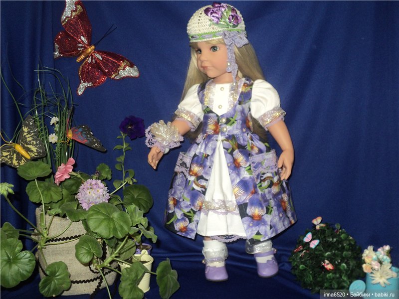 Девочки-цветочки и их наряды. ( вторая часть)